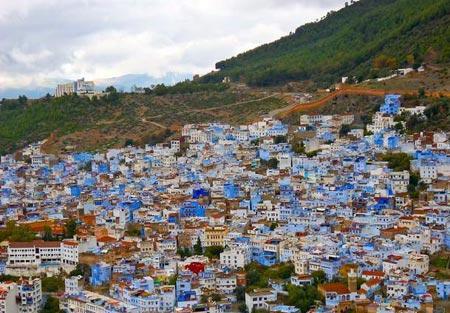 شهر آبی شفشاون؛از مکان های زیبا و توریستی مراکش، تصاویر