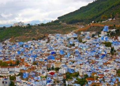 شهر آبی شفشاون؛از مکان های زیبا و توریستی مراکش، تصاویر